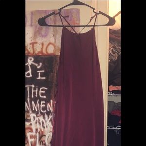 Super sexy red satin - NWOT